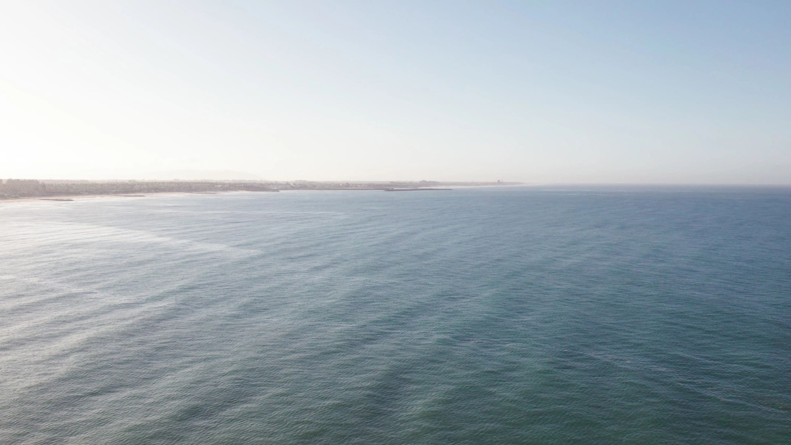 Pacific Ocean seascape off the Ventura coast